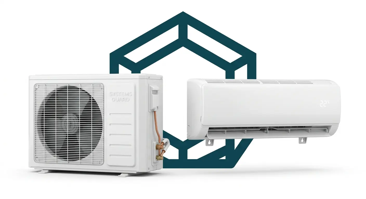 Air conditioning and heating equipment